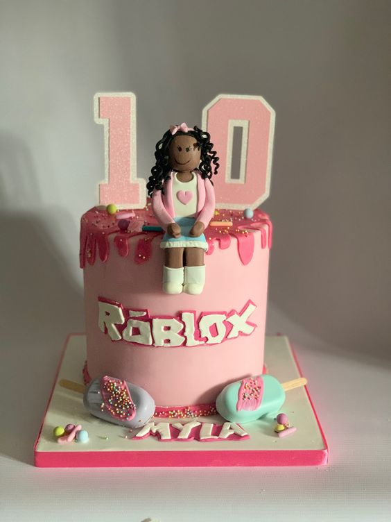 Roblox Birthday Cake No.K061 - Creative Cakes