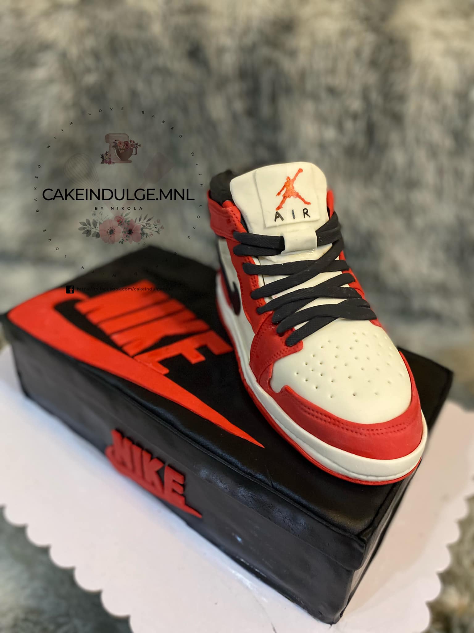 Cool Shoe Cake for Best Friend's Birthday