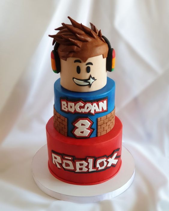 Roblox Brick and Lego Cake