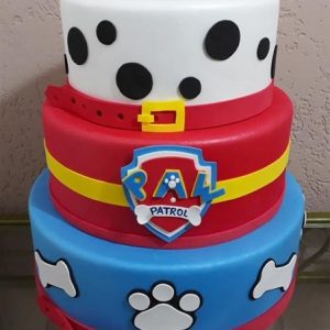Paw Patrol Three-tier Cake