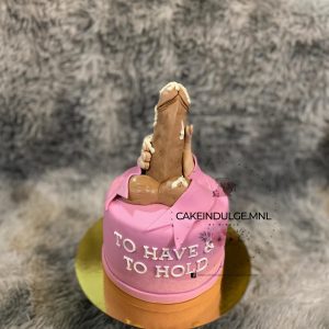 Bridal Pink Shower Cake