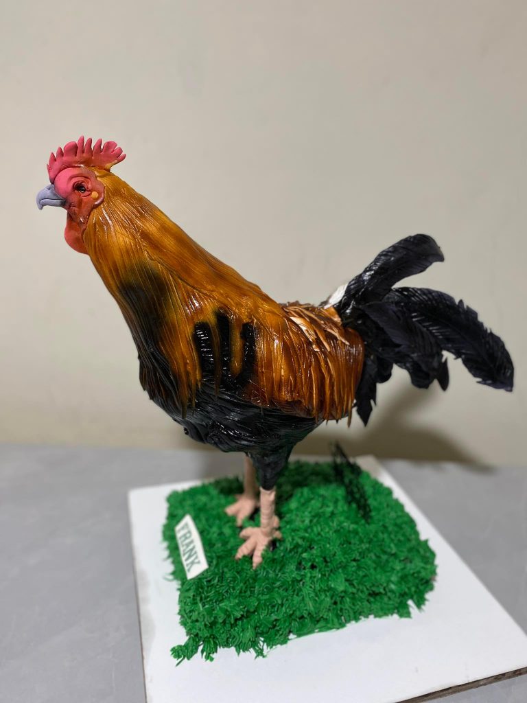 Rooster Cake (Hyper-realistic) - CakeIndulge PH