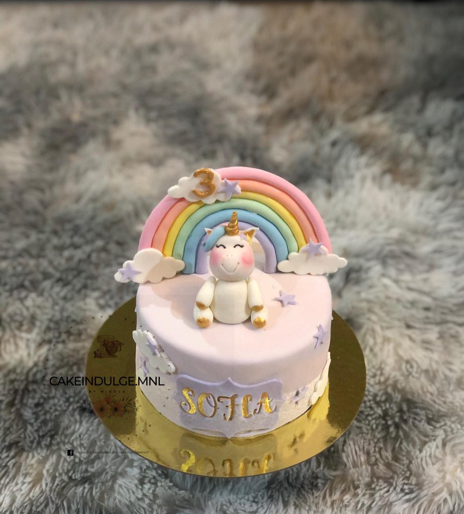 Unicorn Lavender Cake With Edible Unicorn Cakeindulge Ph