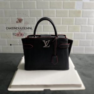 Black Louis Vuitton Bag Cake