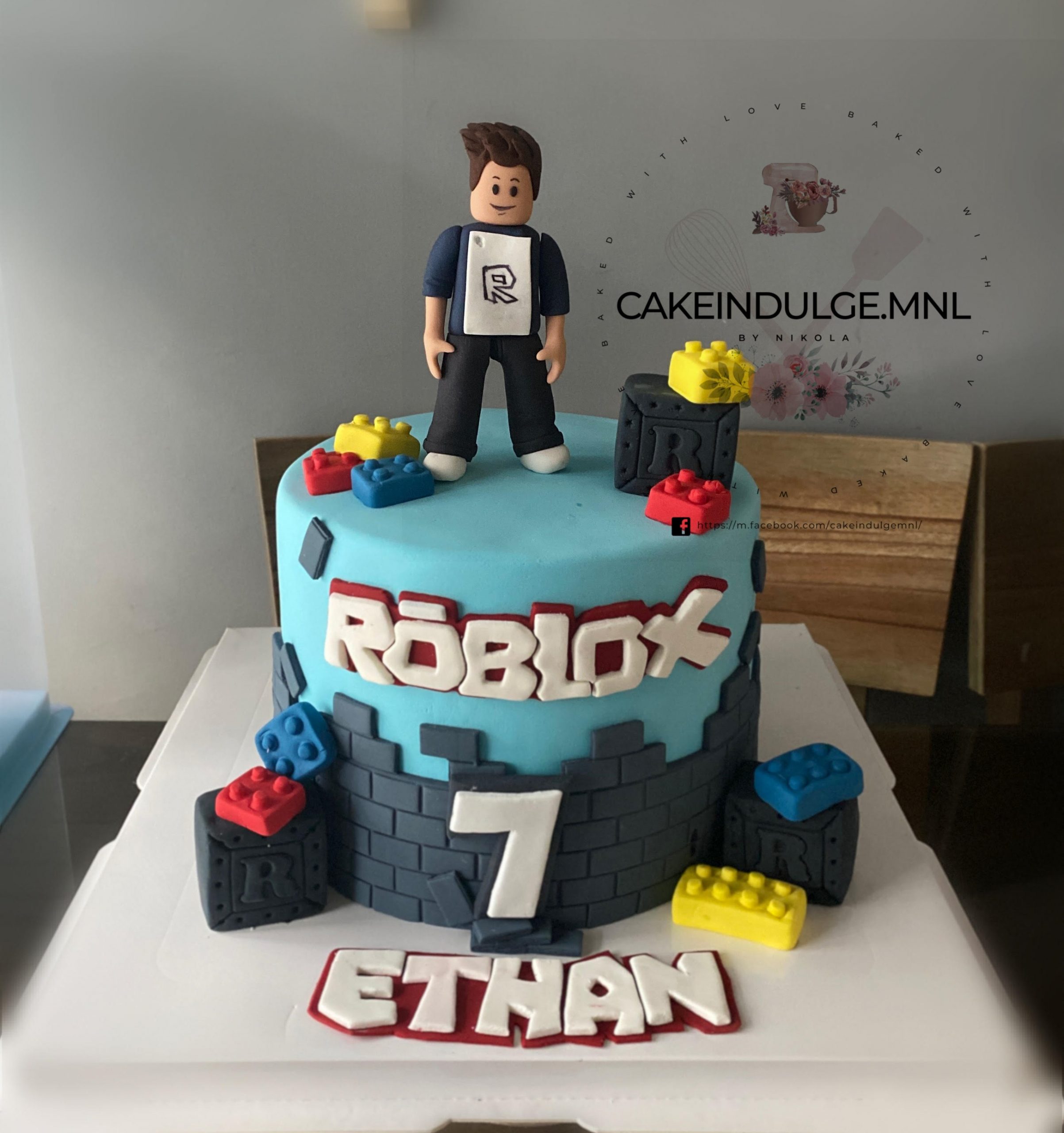 Roblox lego cake