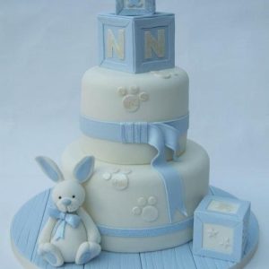 Two-tier Rabbit Cake
