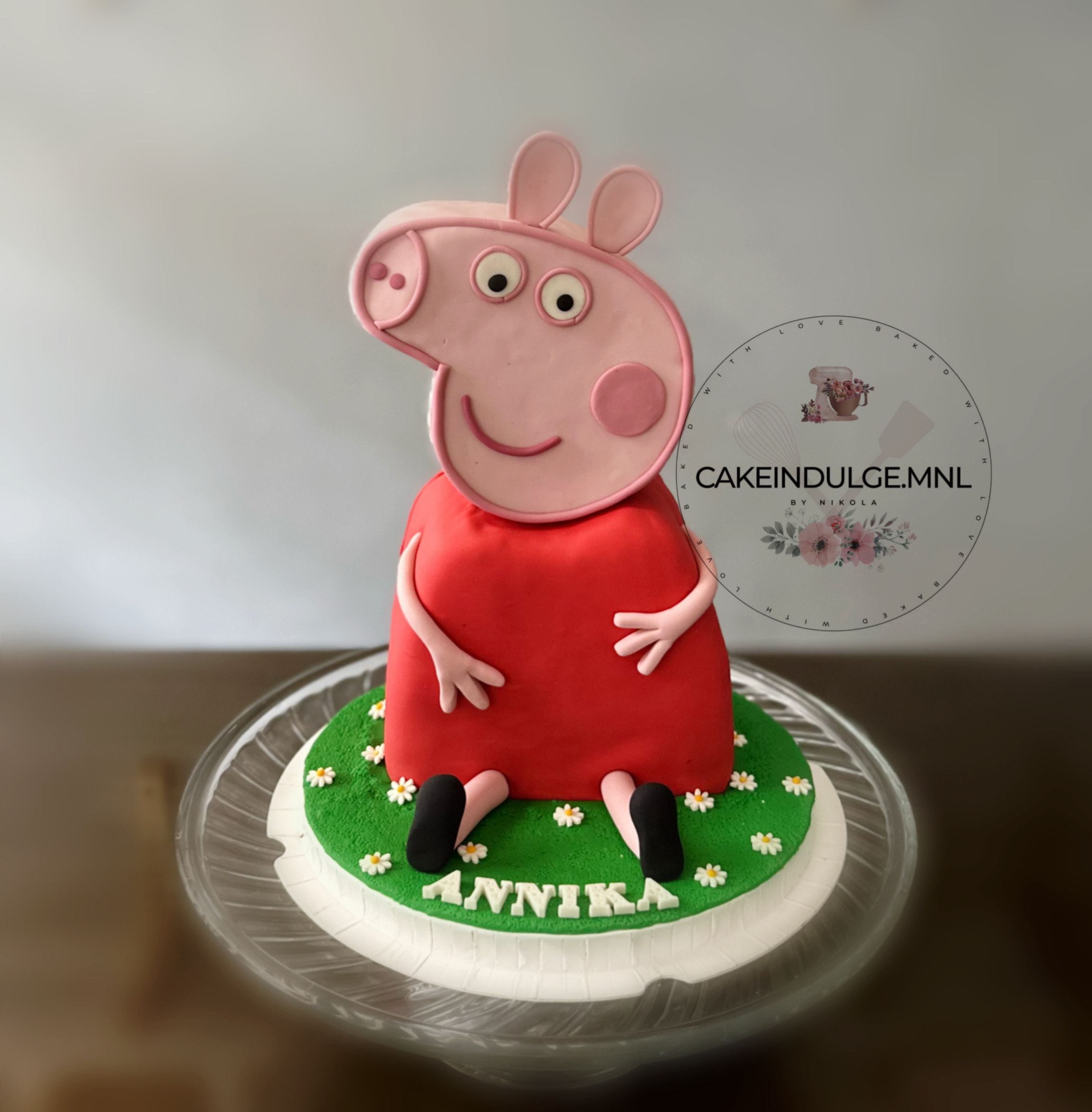 Peppa Pig (3D) Cake *GF/V Avail* – 25Grams Bakery