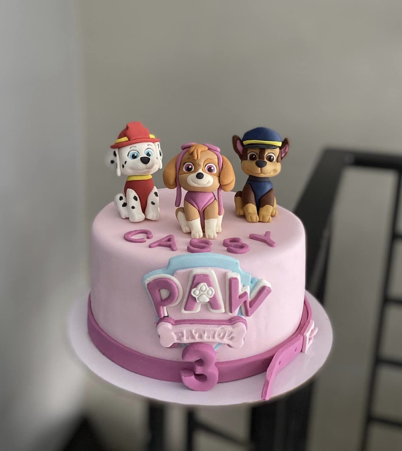 Pink Paw Patrol Cake - CakeIndulge PH