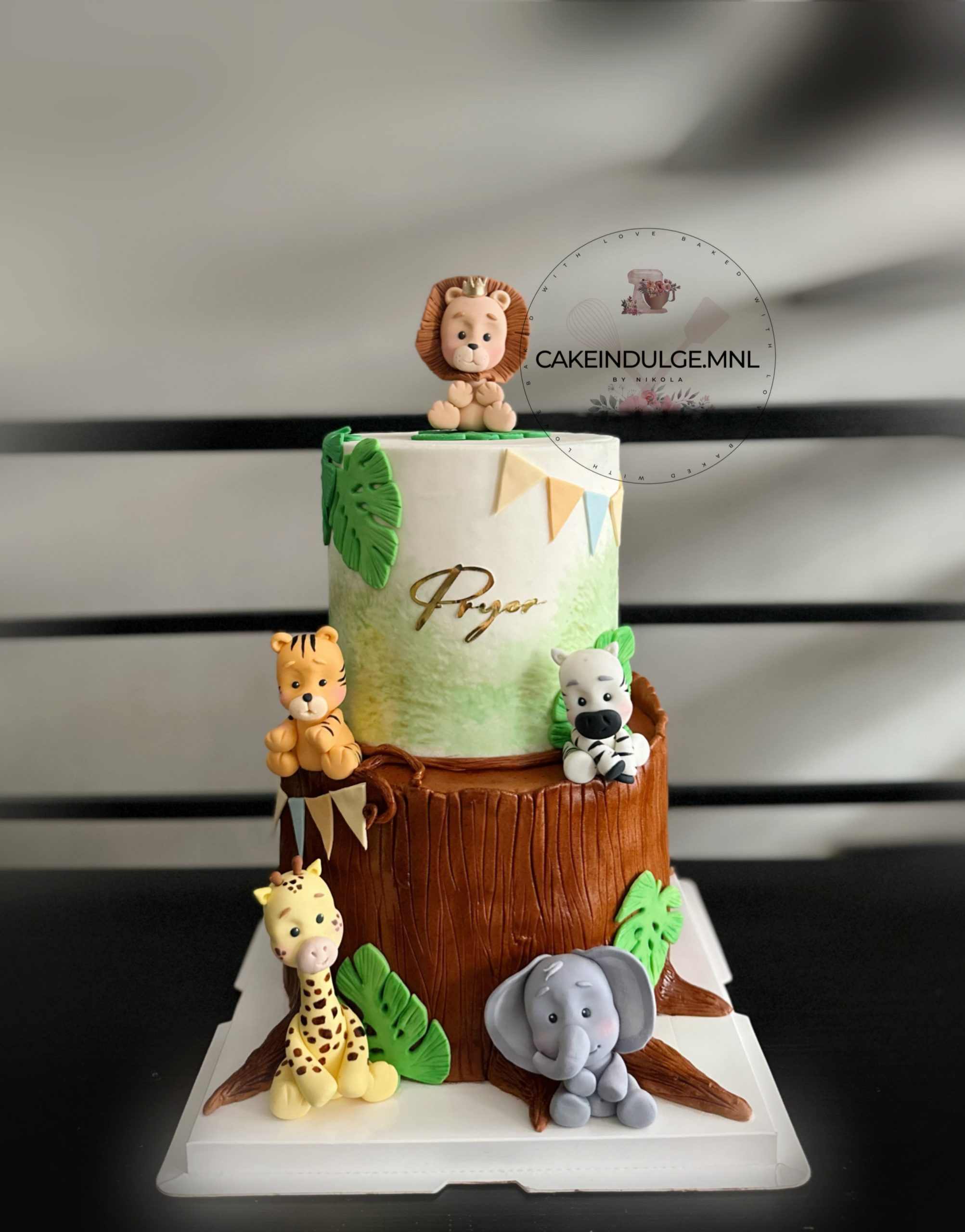 Safari Cake - 1137 – Cakes and Memories Bakeshop