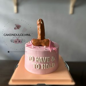 Bridal Shower Adult Cake
