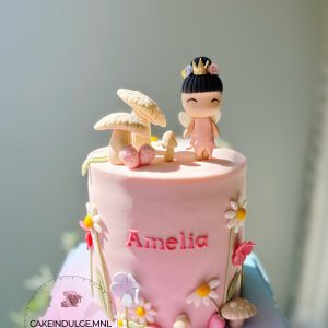 Cute Fairy Themed Cake
