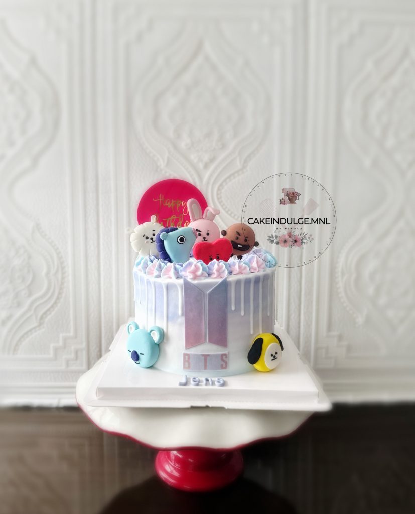 BTS Themed Cake - CakeIndulge PH