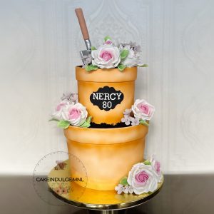 Flower Pots Cake